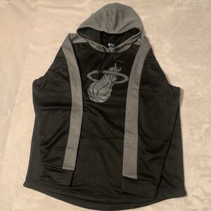 NBA Miami Heat Men's Size XL Black Long Sleeve Hoodie Basketball